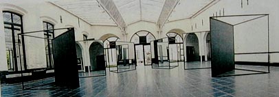 installation, lila farget